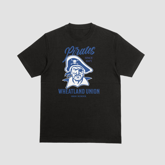 WUHS Pirate Patch Short Sleeve T-Shirt